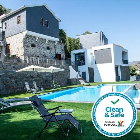Casa Foz Do Corgo - Private Pool, Gardens And River Access Peso da Regua Exterior photo